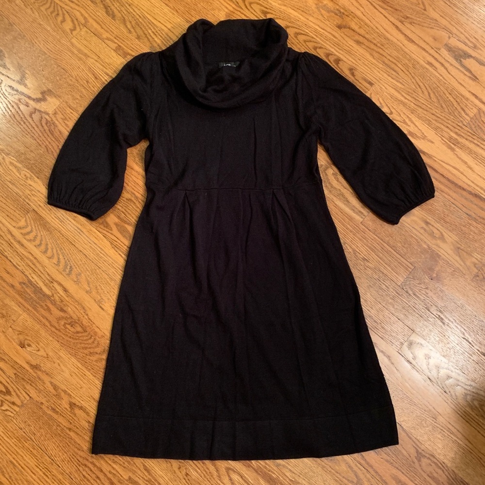 Black Sweater Dress, Sz Large